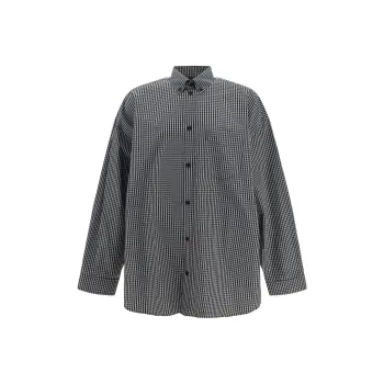Balenciaga Checked Oversized Shirt
