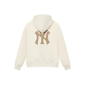 MLB MONOGRAM Collection New York Yankees 24FW Hoodie Unisex Cream