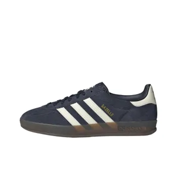 Adidas Originals GAZELLE INDOOR Low Top Skateboard Shoes Men's Dark Blue