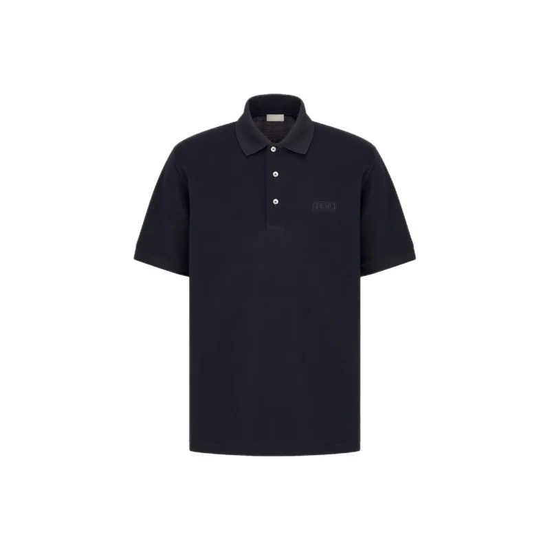 DIOR Icon Polo Shirt Men's Black-0