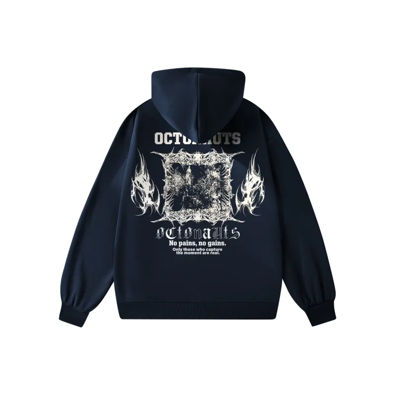 Small Columns Under The Sea Sweatshirt Unisex-2