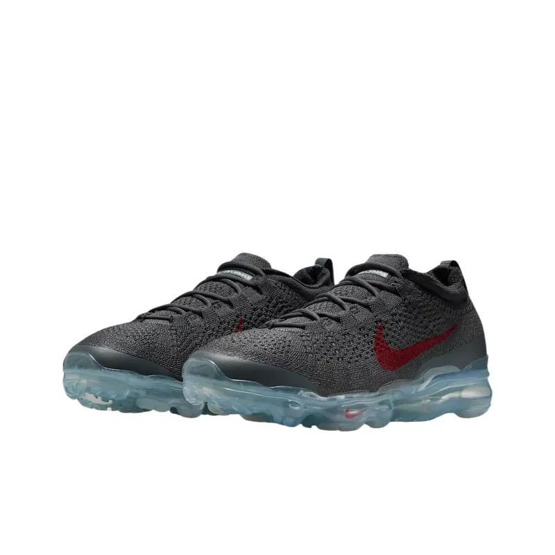 Nike Air VaporMax 2023 Flyknit Dark Grey Gym Red-2