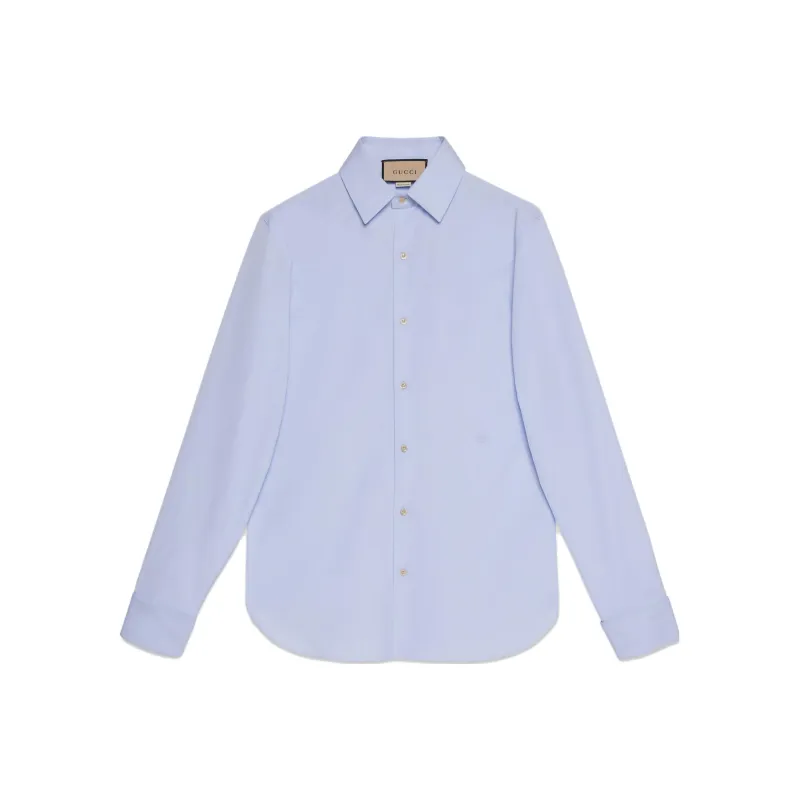 GUCCI Shirts Men Light Blue-0