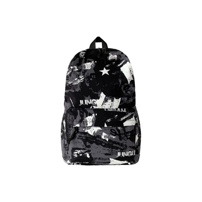 HCXK Nylon Fabric Backpack Regular Unisex Multicolor-0