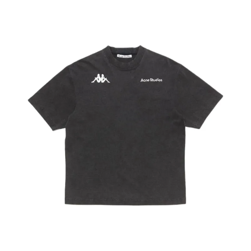 Acne Studios X Kappa Short Sleeve Logo T shirt-0
