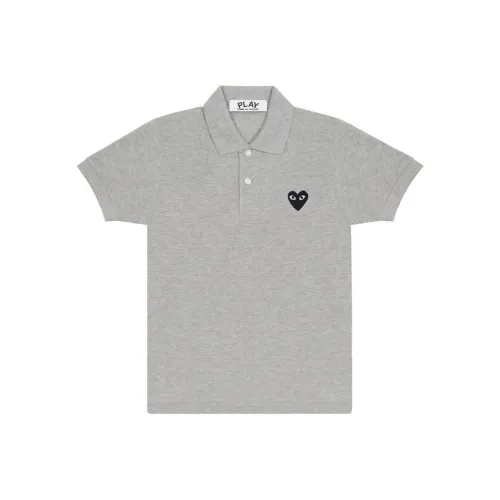 Comme Des Garcons Play Black Emblem Polo