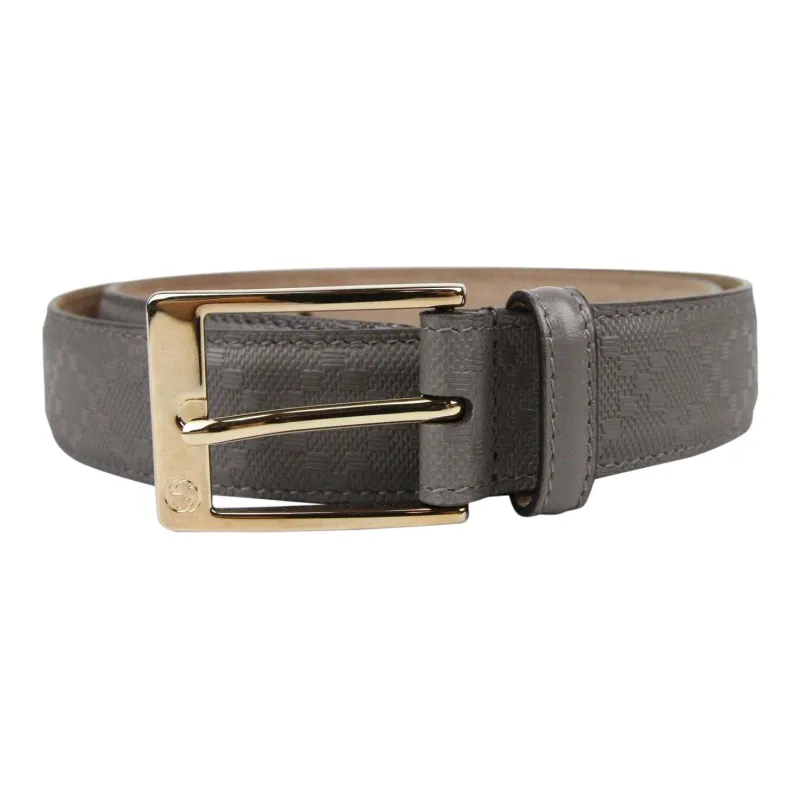 GUCCI Leather, Metal, Metal Leather Belts Men's Multicolor 2CM-0