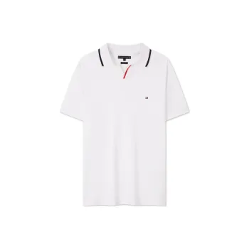 Tommy Hilfiger Logo-embroidered Piqué Polo Shirt