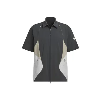 Adidas Future Style Zip Shirt Men's Carbon Black