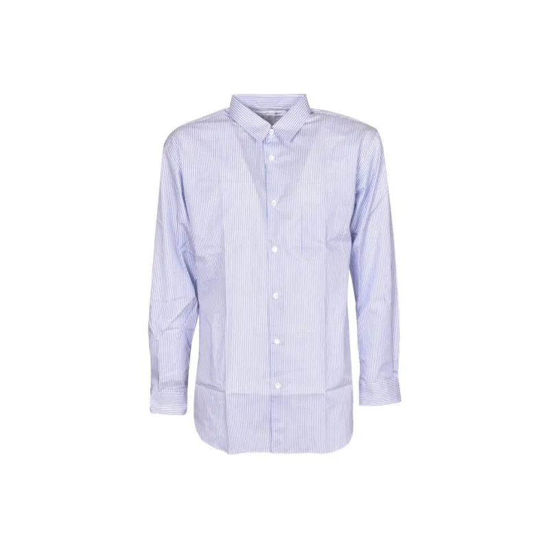 COMME DES GARCONS SHIRT Shirts Men Transparent Blue-0