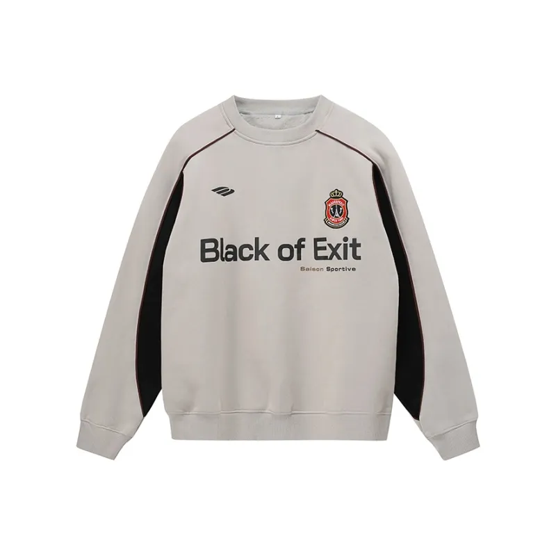BLACK OF EXIT Sweatshirt Unisex-10