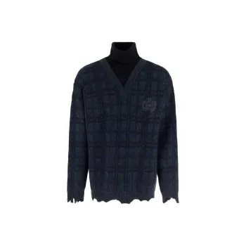 Balenciaga FW21 Knitwear Men's Black Green