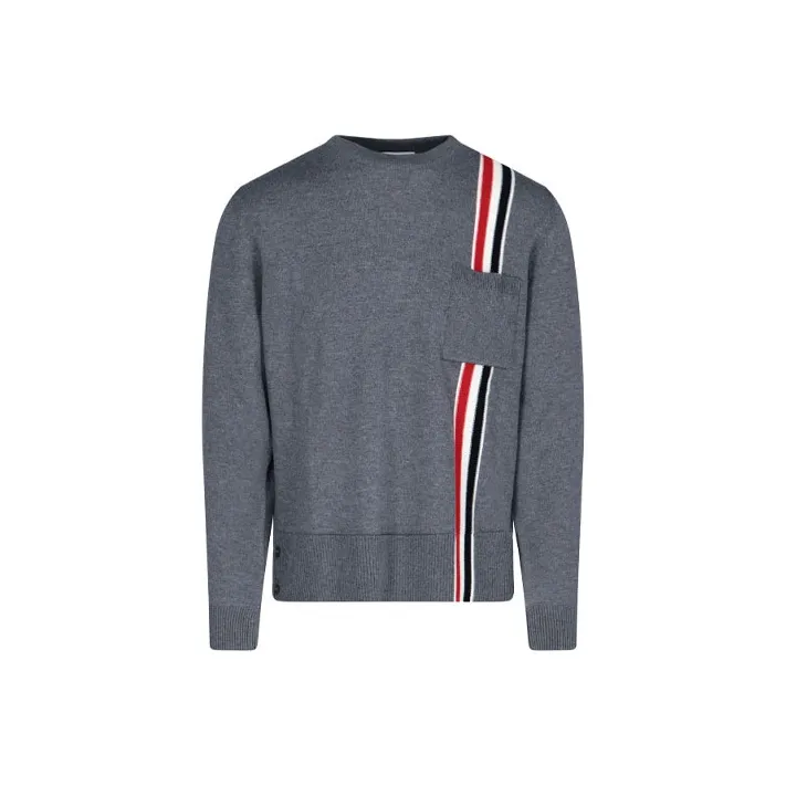 THOM BROWNE Sweaters Men Gray-0
