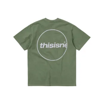 Thisisneverthat SS25 T Shirts Unisex Olive Green