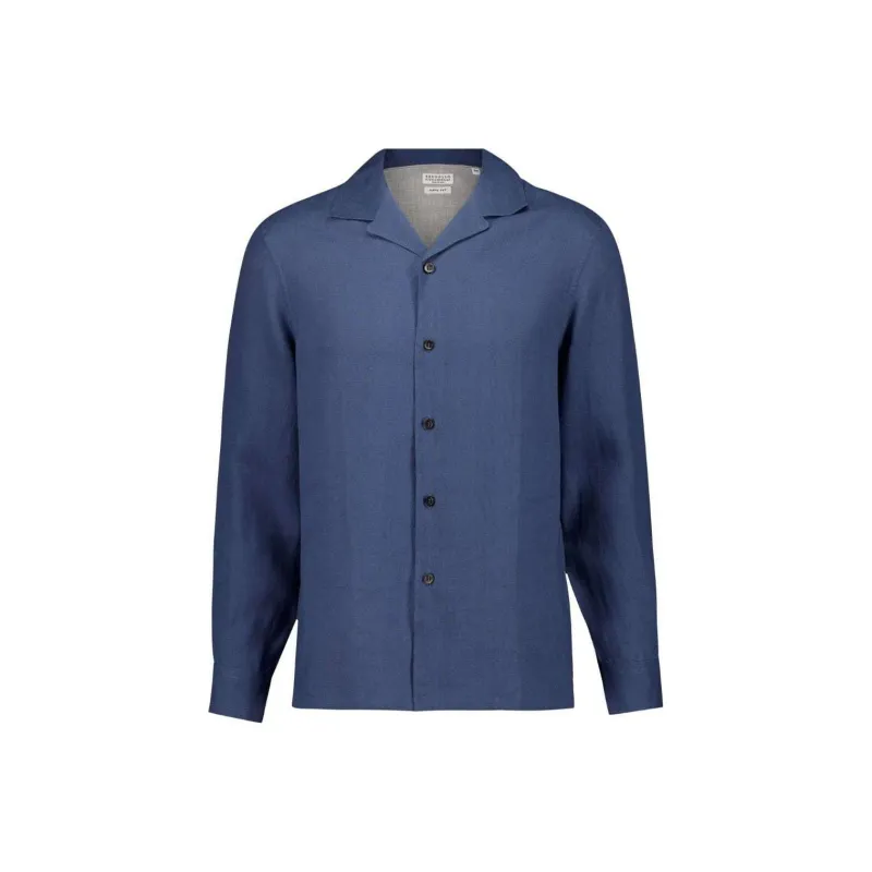 Brunello Cucinelli Chambray Shirt-0