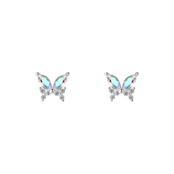 QUIET LOVE S925 Silver Stud Earrings Women's