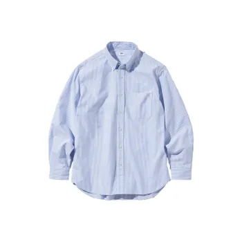 UNIQLO Shirts Men Royal Blue