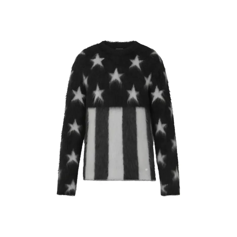 LOUIS VUITTON 2010s Intarsi knit Sweater-0
