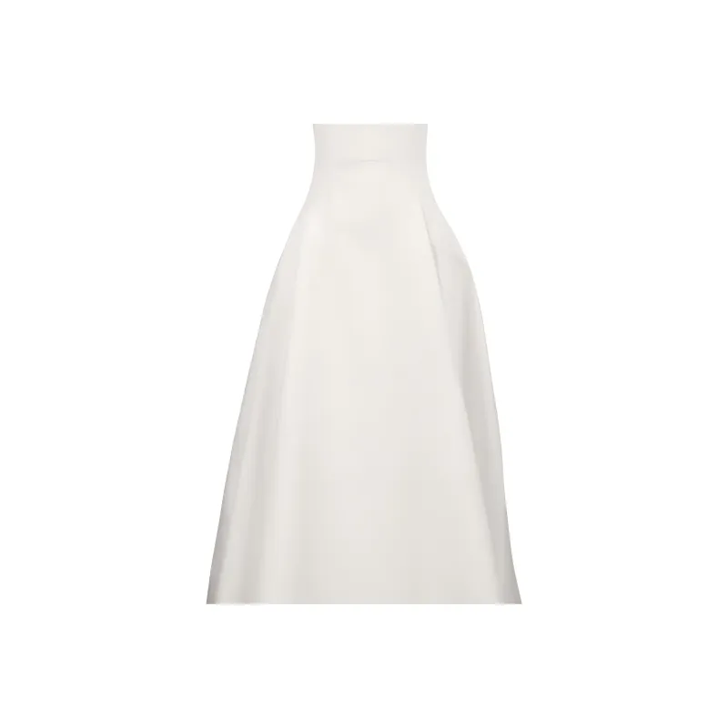 SportMax Sleeveless Dresses Women's White-3