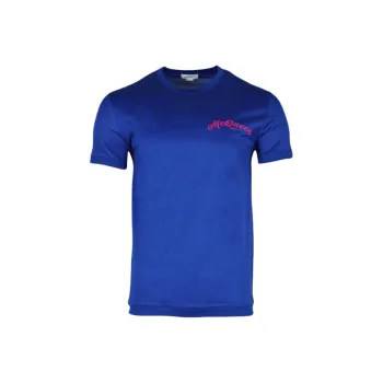 Alexander McQueen T Shirt Men's Blue