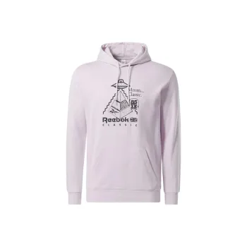 Reebok Classics Skateboard Sweatshirt Unisex Pixel Pink Red