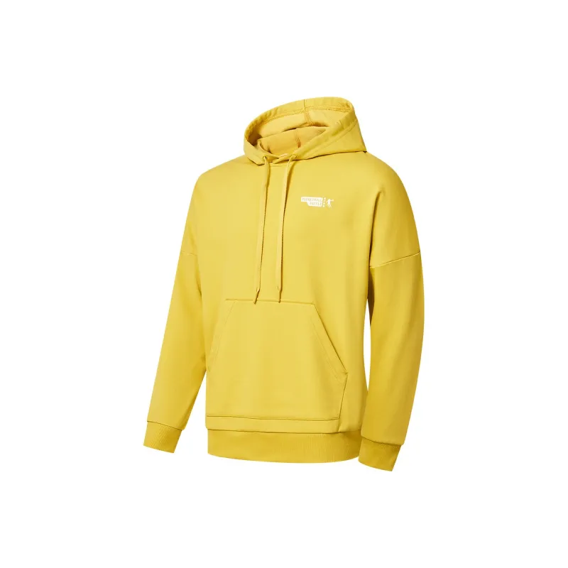 QIAODAN Sweatshirt Men's Camellia Yellow-0
