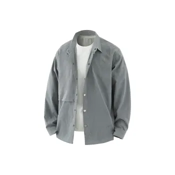 APUNCHLINEWORKSHOP Spring Summer Long Sleeved Thin Shirt For Men Unisex