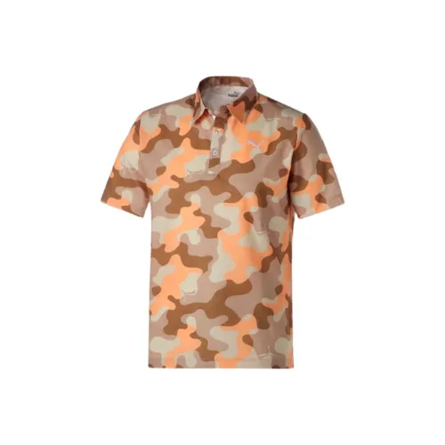 PUMA Polo Shirt Men's Flamingo Pink