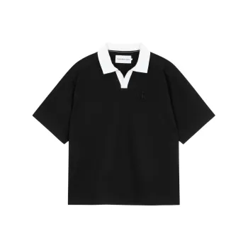 CALVIN KLEIN Polo Shirt Men's Black