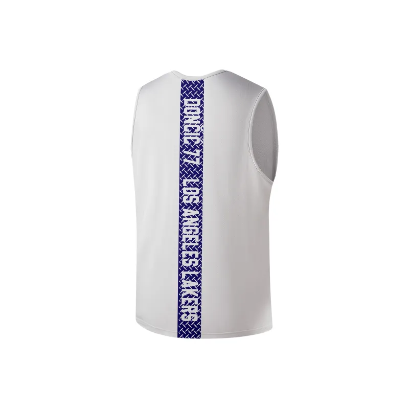 NBA Los Angeles Lakers Tank Top Unisex Gray-0