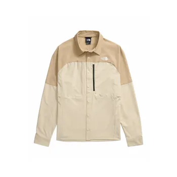 THE NORTH FACE Men's First Trail UPF Long Sleeve Shirt Shirt Men's Gravel Stone Color