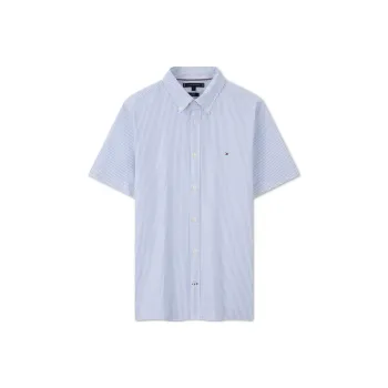 Tommy Hilfiger Shirt Men's Blue White Stripes