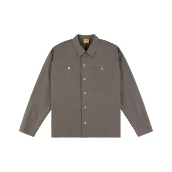 Dime MTL SS24 Shirt Unisex Dark Taupe