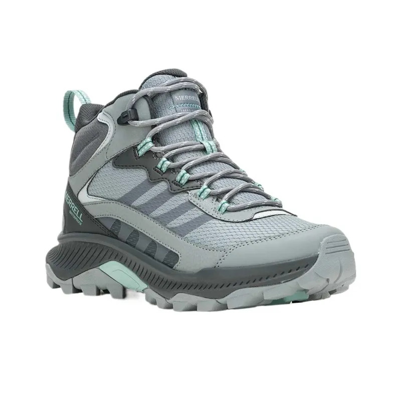 MERRELL Speed Strike 2 Mid Top Outdoor Shoes Women's Light Blue-1