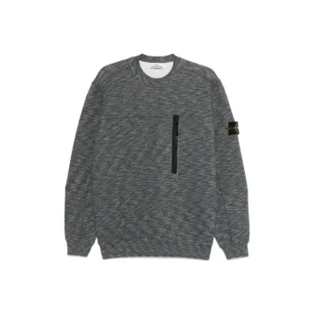 STONE ISLAND Chest Pocket Front Yoke Sweatshirt