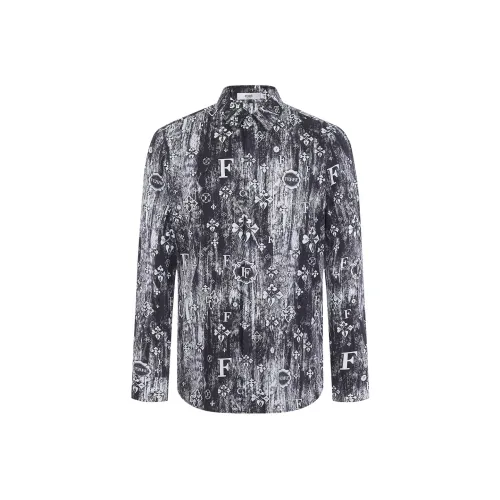 FERRE Shirt Men's Gray Heather Edition