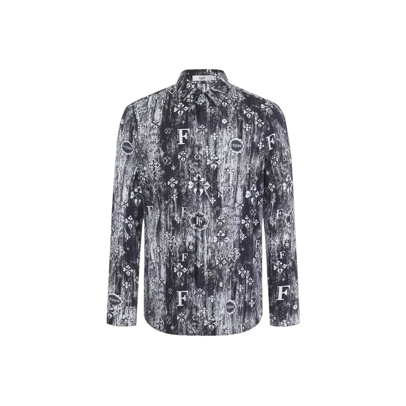 FERRE Shirt Men's Gray Heather Edition-0