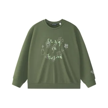 FILA FUSION Sweatshirt Unisex Crab Shell Gray