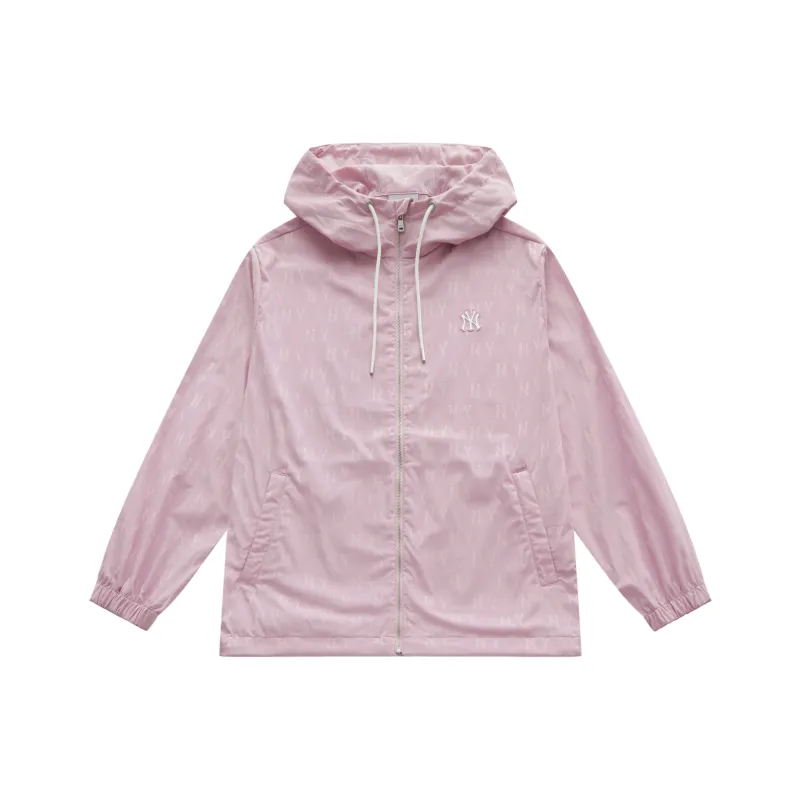 MLB MONOGRAM Collection New York Yankees SS25 Jackets & Coats Unisex Heather Gray Pink-0
