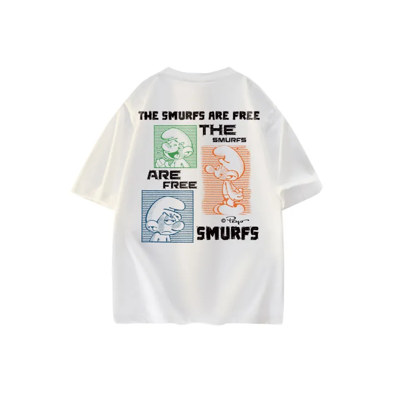 The Smurfs T Shirts Unisex-4