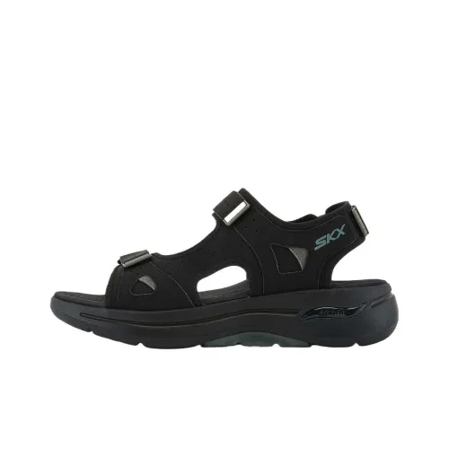 Skechers Go Walk Arch Fit Beach Sandals Men's Black