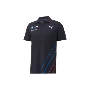 PUMA BMW M Motorsport Team Polo Shirt Men's Black