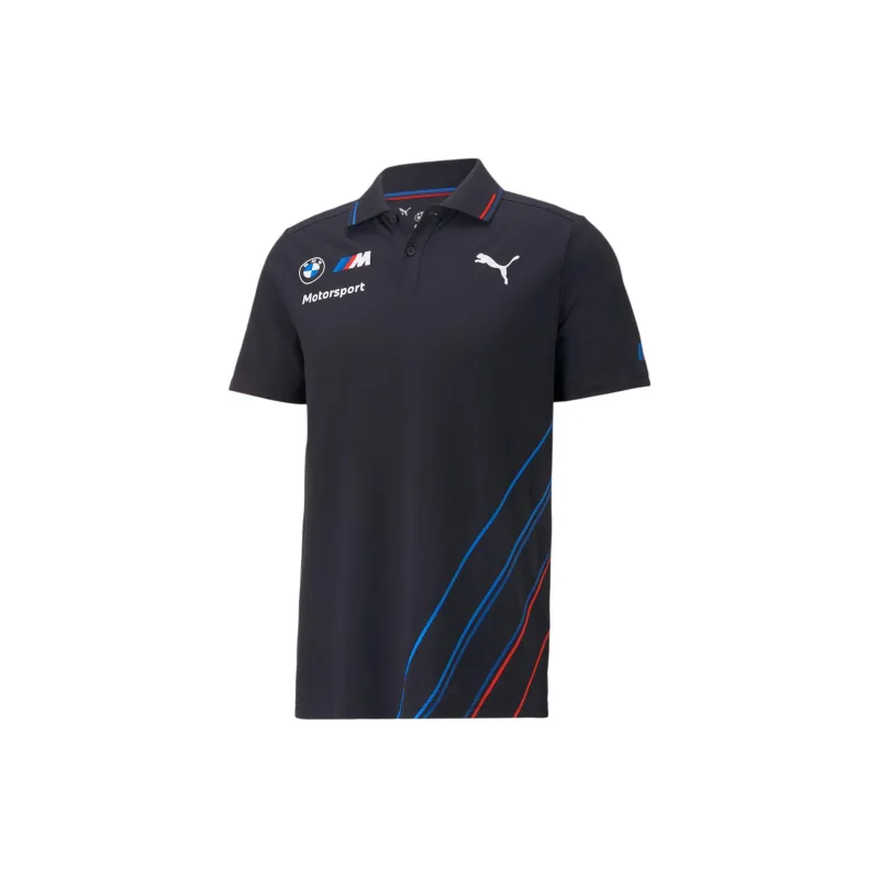 PUMA BMW M Motorsport Team Polo Shirt Men's Black-0