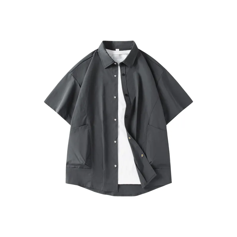 TESTUNG Fashion Minimalist Style Shirt Unisex-23