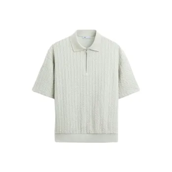 ZARA Polo Shirts Men Green