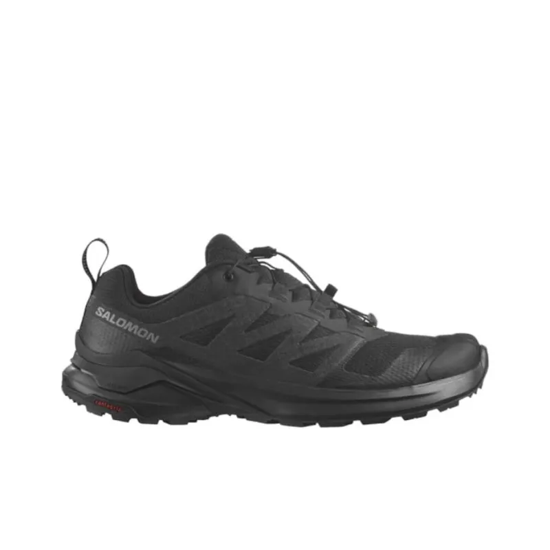 SALOMON X Adventure Cushioning, Wear Resistant Low Top Trail Running Shoes Men's Black-1