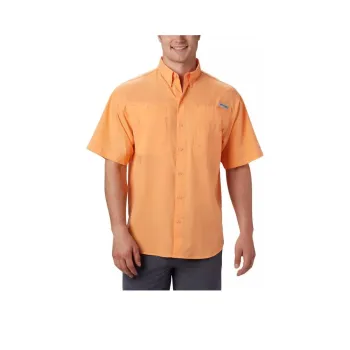 Columbia PFG Tamiami Shirt Men's Orange Red