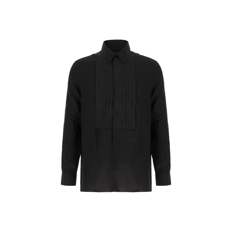Givenchy Collared Long Sleeve Shirt-0