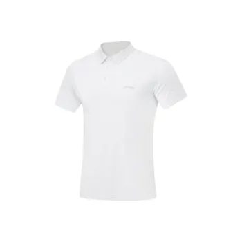LiNing Polo Shirt Men's Standard White