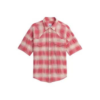 ZARA Shirts Men Red